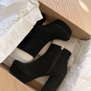 Steve Madden Trillion Platform Black Boots Size 8